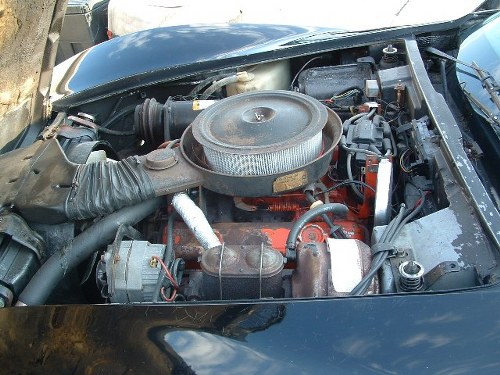 Engine Bay Restoration - Disassembly - 1976 Corvette ... wiring diagram for hanging light 